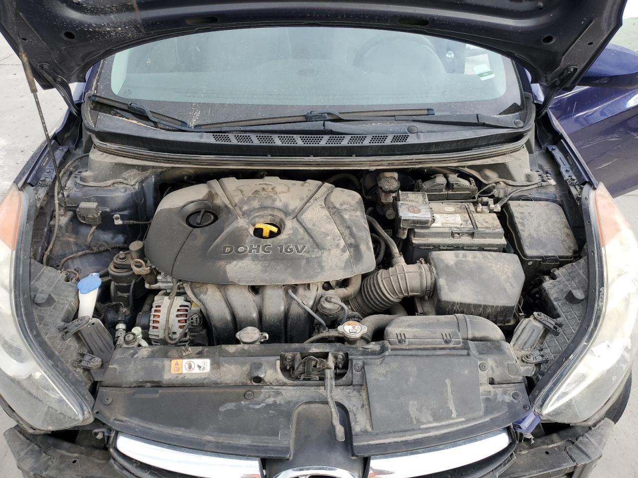 2013 Hyundai Elantra Gls VIN: 5NPDH4AE5DH246515 Lot: 81889845