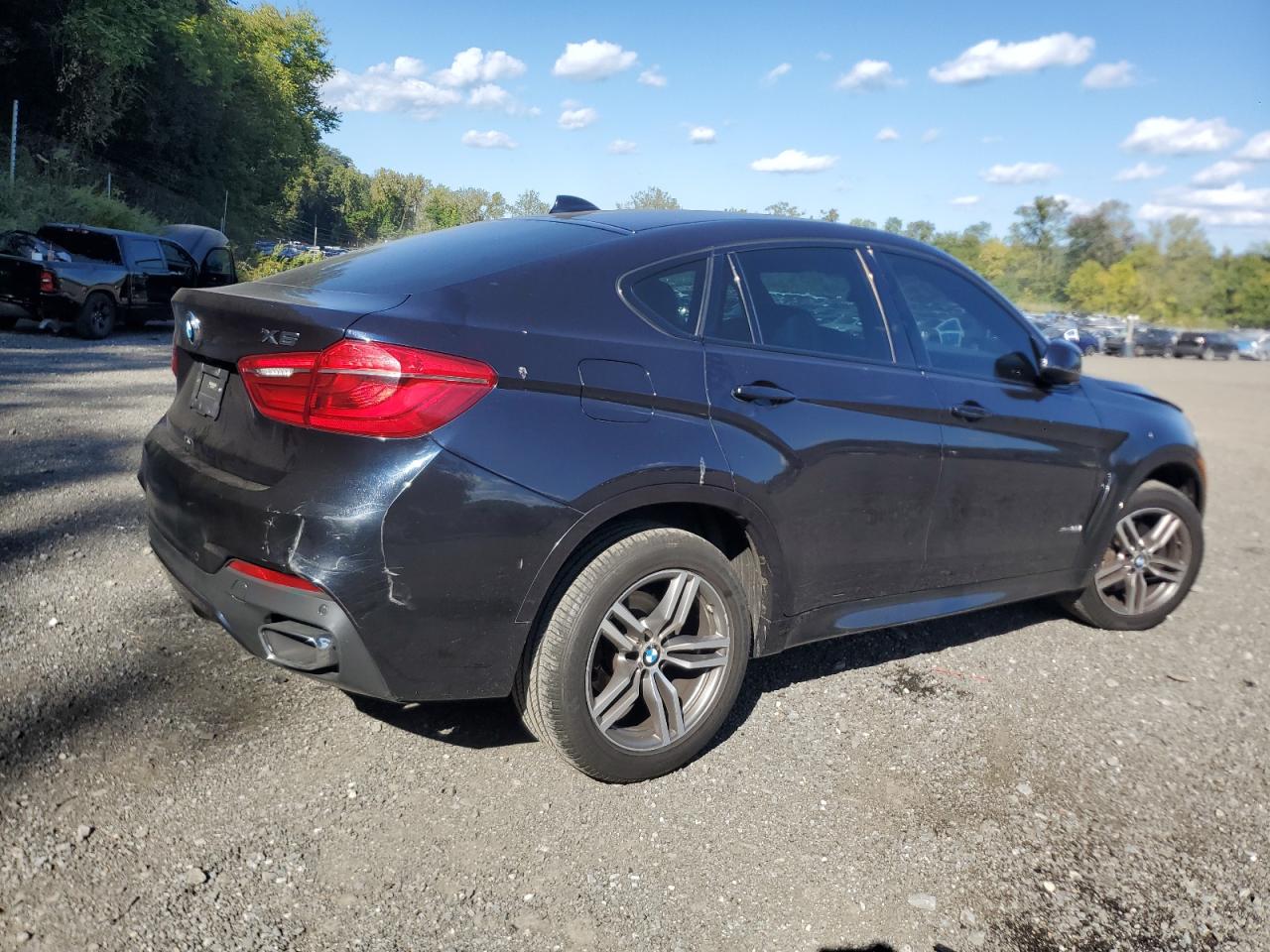 2016 BMW X6 xDrive35I black null gas 5UXKU2C54G0N80961 photo #4
