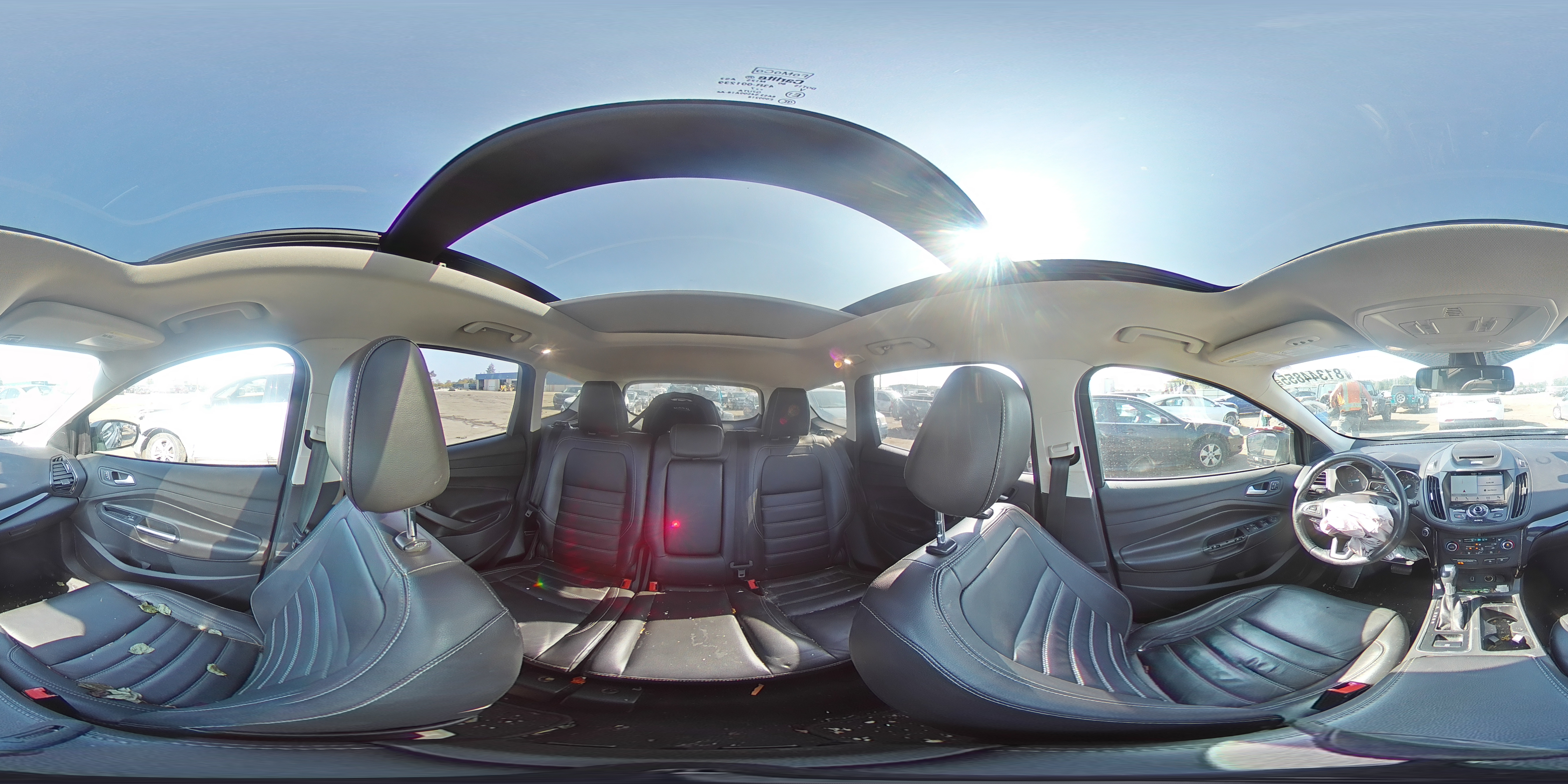 2017 Ford Escape Titanium VIN: 1FMCU0JD6HUE92293 Lot: 81344855