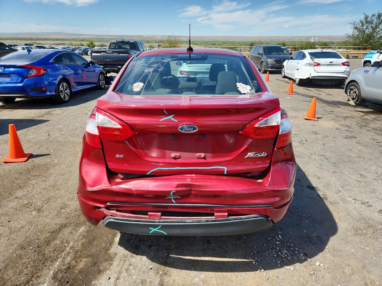 2016 Ford Fiesta Se VIN: 3FADP4BJ7GM119932 Lot: 80798165