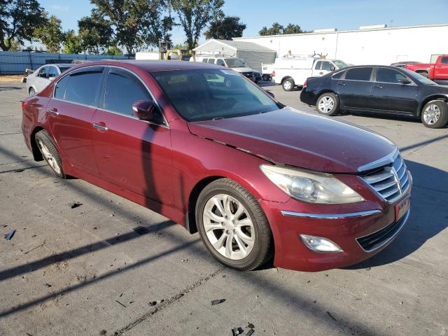  HYUNDAI GENESIS 2012 Burgundy