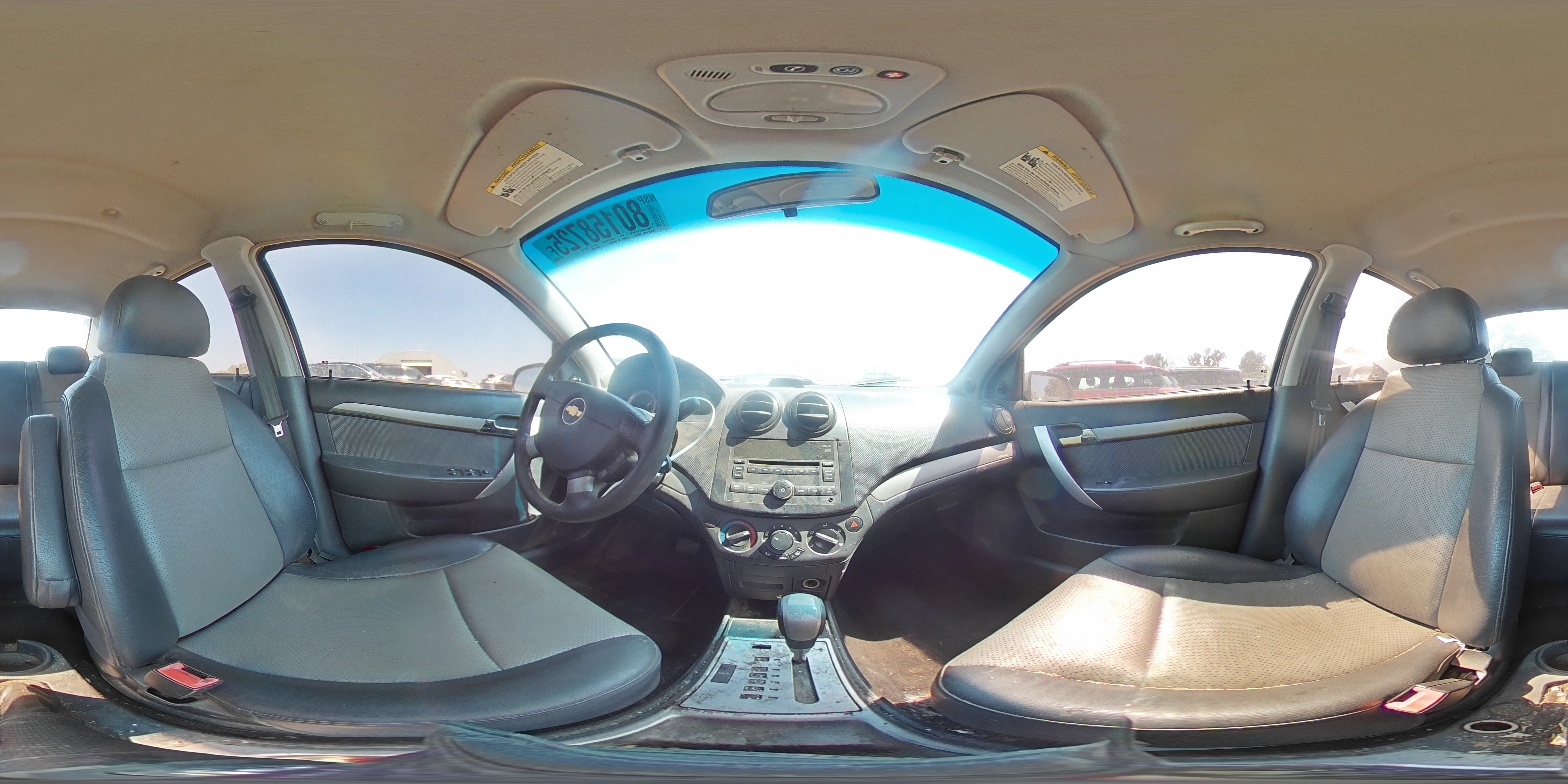 2009 Chevrolet Aveo Ls VIN: KL1TD56E89B626986 Lot: 80158725