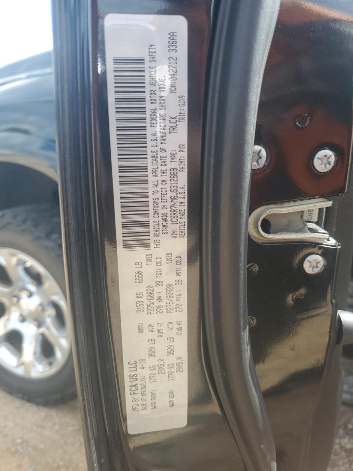 2018 Ram 1500 Laramie VIN: 1C6RR7NM6JS312869 Lot: 81955405