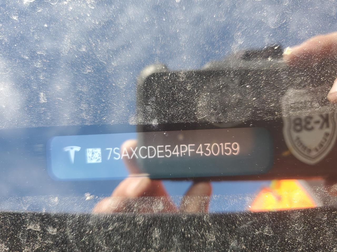 2023 Tesla Model X VIN: 7SAXCDE54PF430159 Lot: 82128865