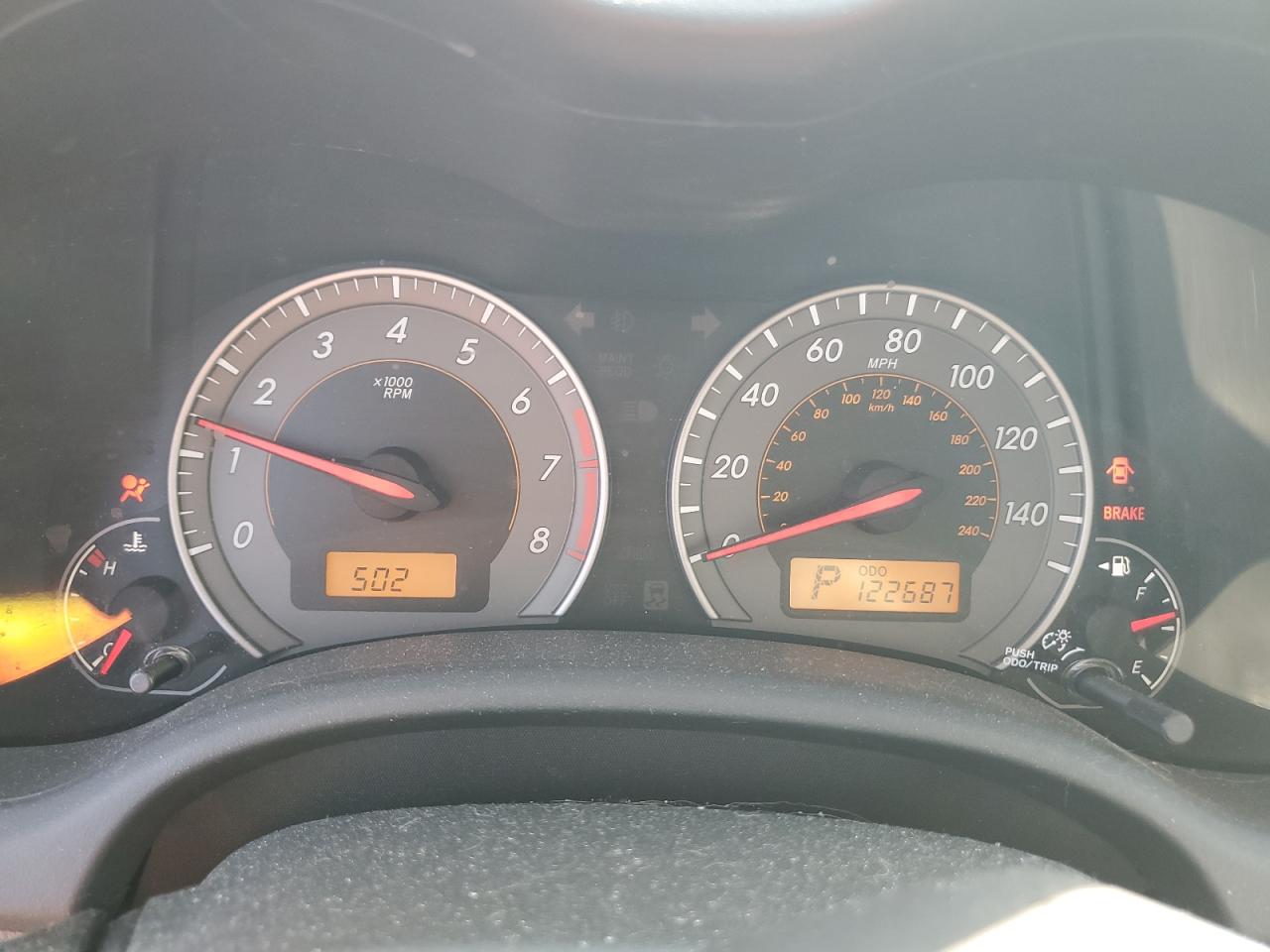 2009 Toyota Corolla Xrs VIN: 2T1BE40E29C027443 Lot: 80664865