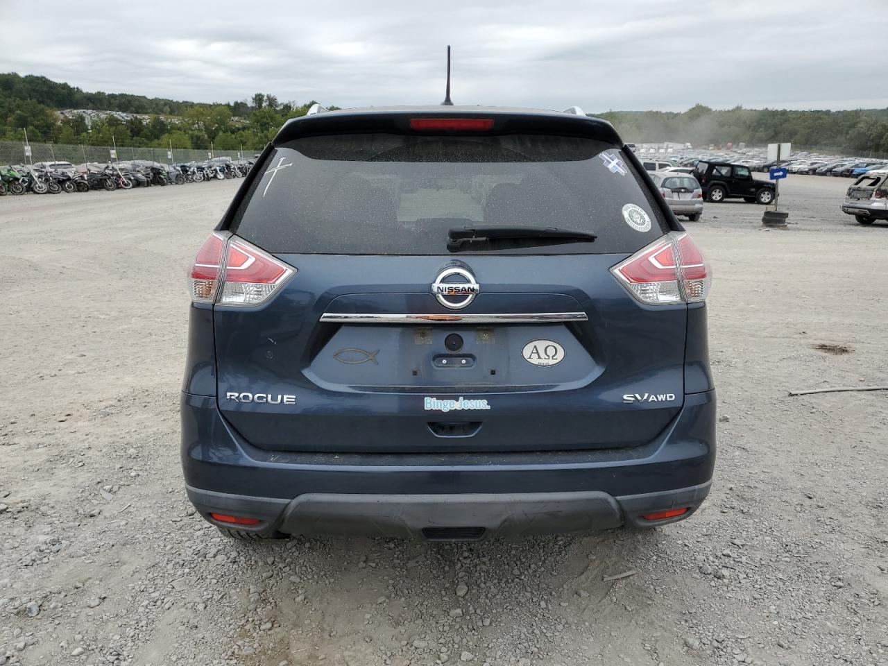 2016 Nissan Rogue S VIN: KNMAT2MV4GP662971 Lot: 80545405