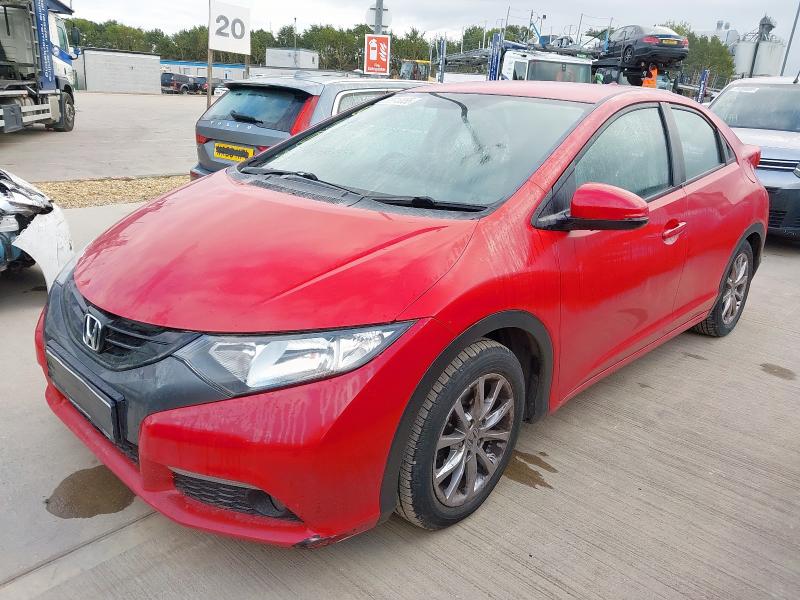 2013 HONDA CIVIC I-VTEC EX 1.8 I-VTEC EX 5DR for sale at Copart SANDY