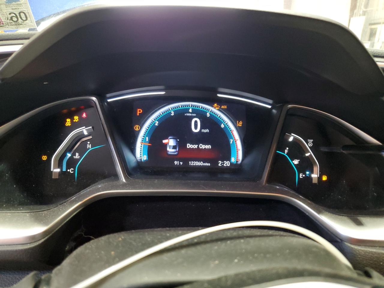 2019 Honda Civic Ex VIN: JHMFC1F39KX003285 Lot: 71831885