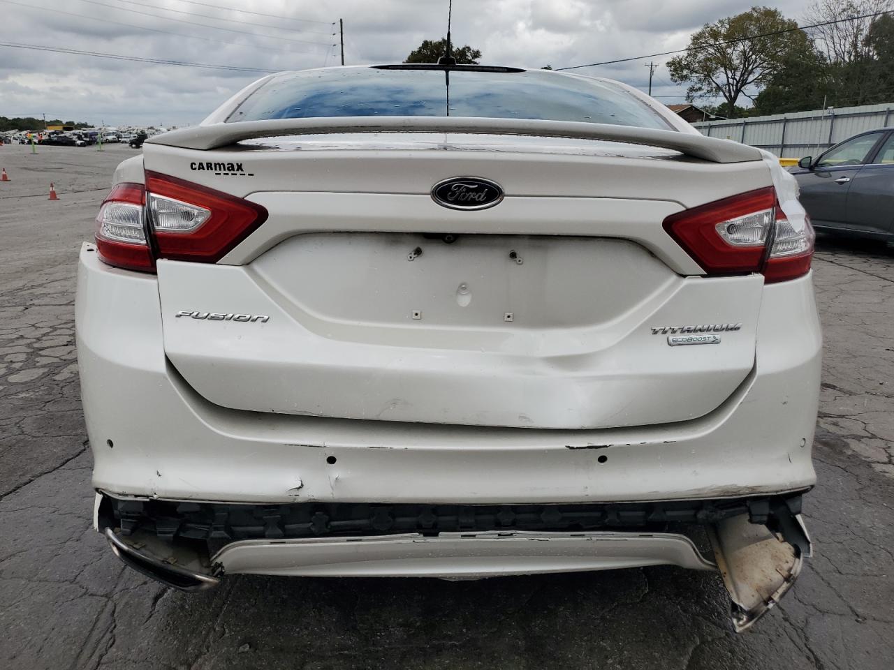 2014 Ford Fusion Titanium VIN: 3FA6P0K97ER395924 Lot: 84021255