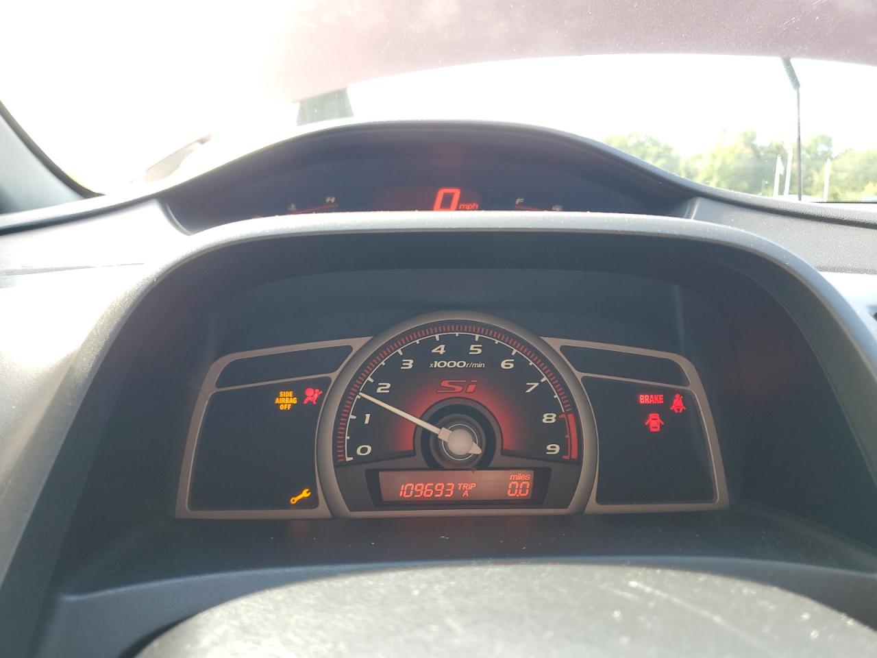 2007 Honda Civic Si VIN: 2HGFA55537H712695 Lot: 81198985