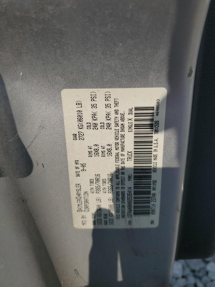 2006 Dodge Dakota Quad Slt VIN: 1D7HW48NX6S535414 Lot: 81006855