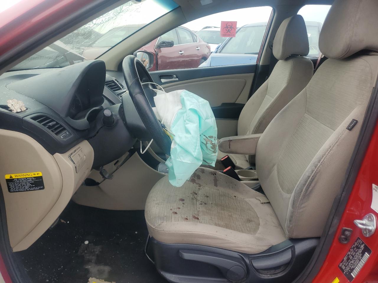 2017 Hyundai Accent Se VIN: KMHCT4AE8HU378685 Lot: 81721695