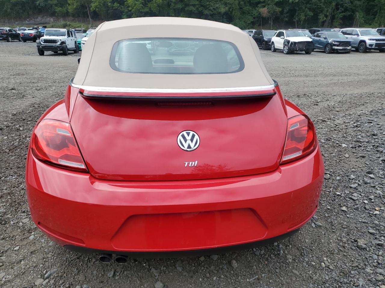 2015 Volkswagen Beetle Tdi VIN: 3VW5A7AT6FM806612 Lot: 80367335