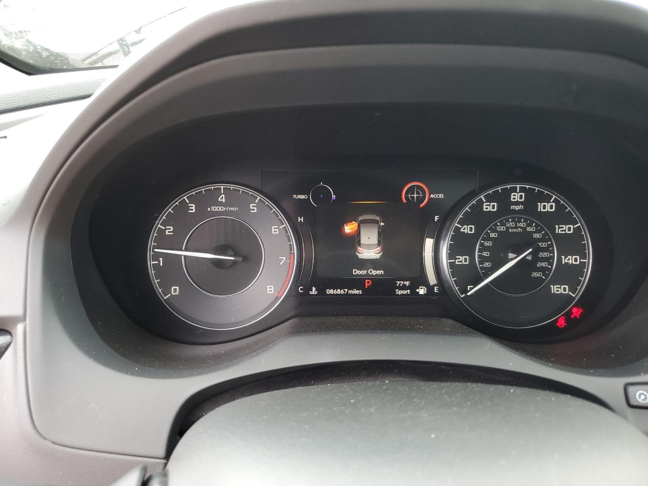 2021 Acura Rdx Technology VIN: 5J8TC2H5XML044772 Lot: 83886675