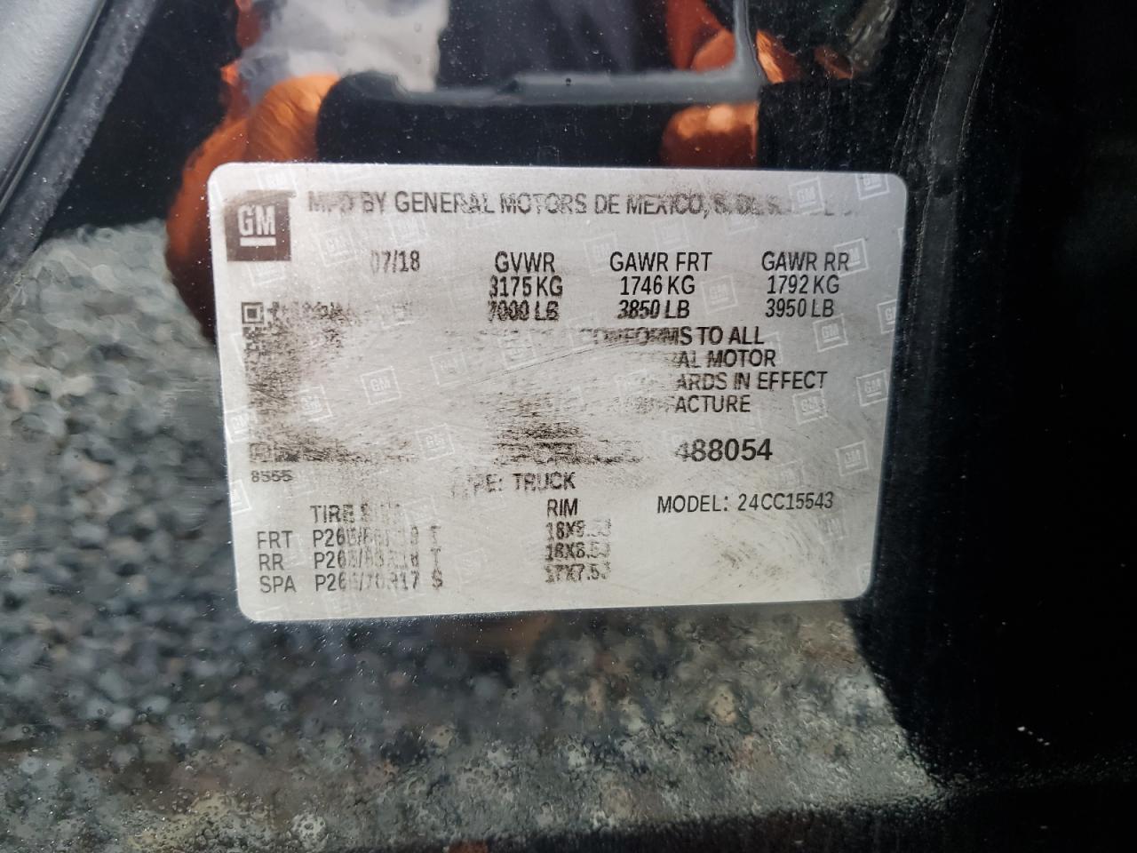 2018 Chevrolet Silverado C1500 Lt VIN: 3GCPCREC2JG488054 Lot: 81417335