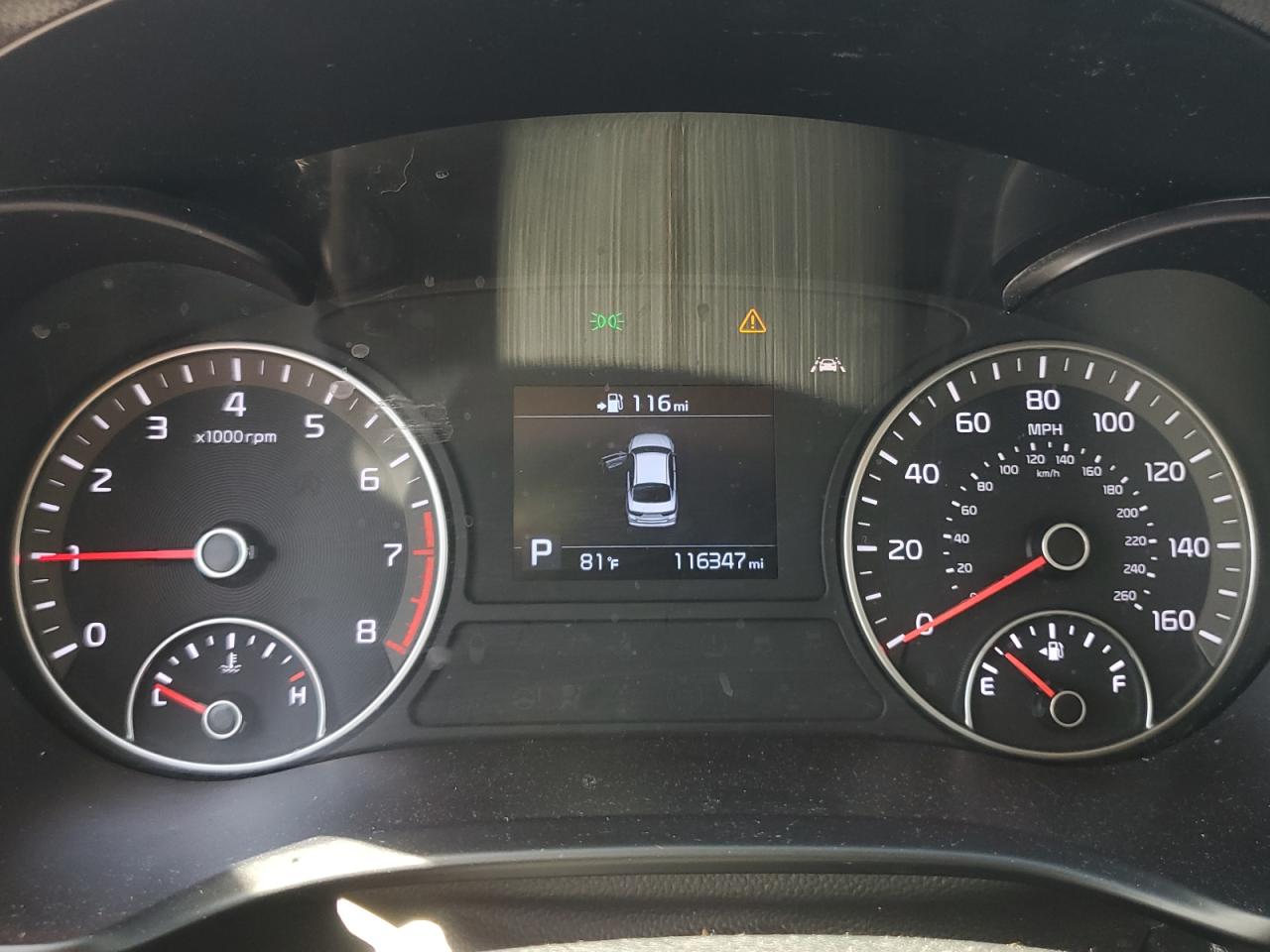 2019 Kia Optima Lx VIN: 5XXGT4L37KG374447 Lot: 81414135