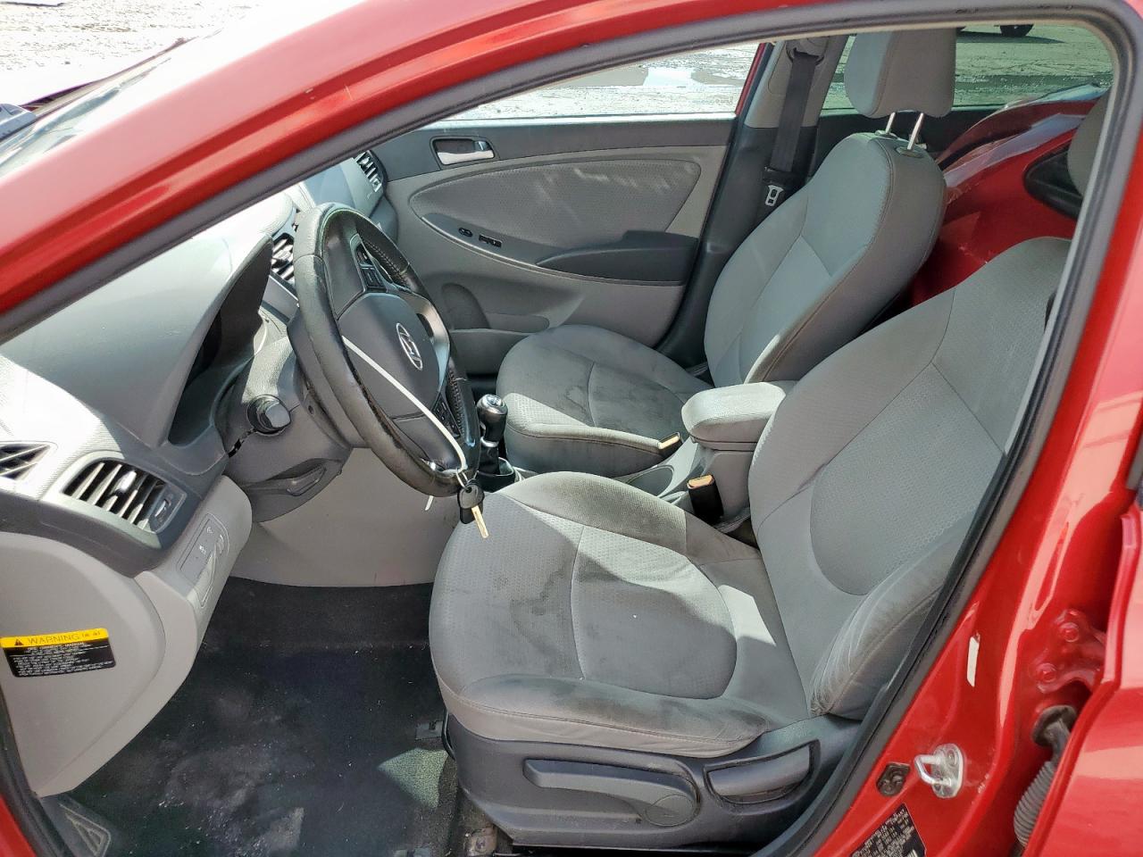 2015 Hyundai Accent Gls VIN: KMHCU5AE0FU201337 Lot: 81059835