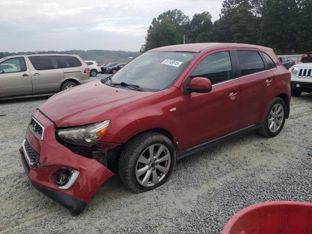  MITSUBISHI OUTLANDER 2015 Czerwony