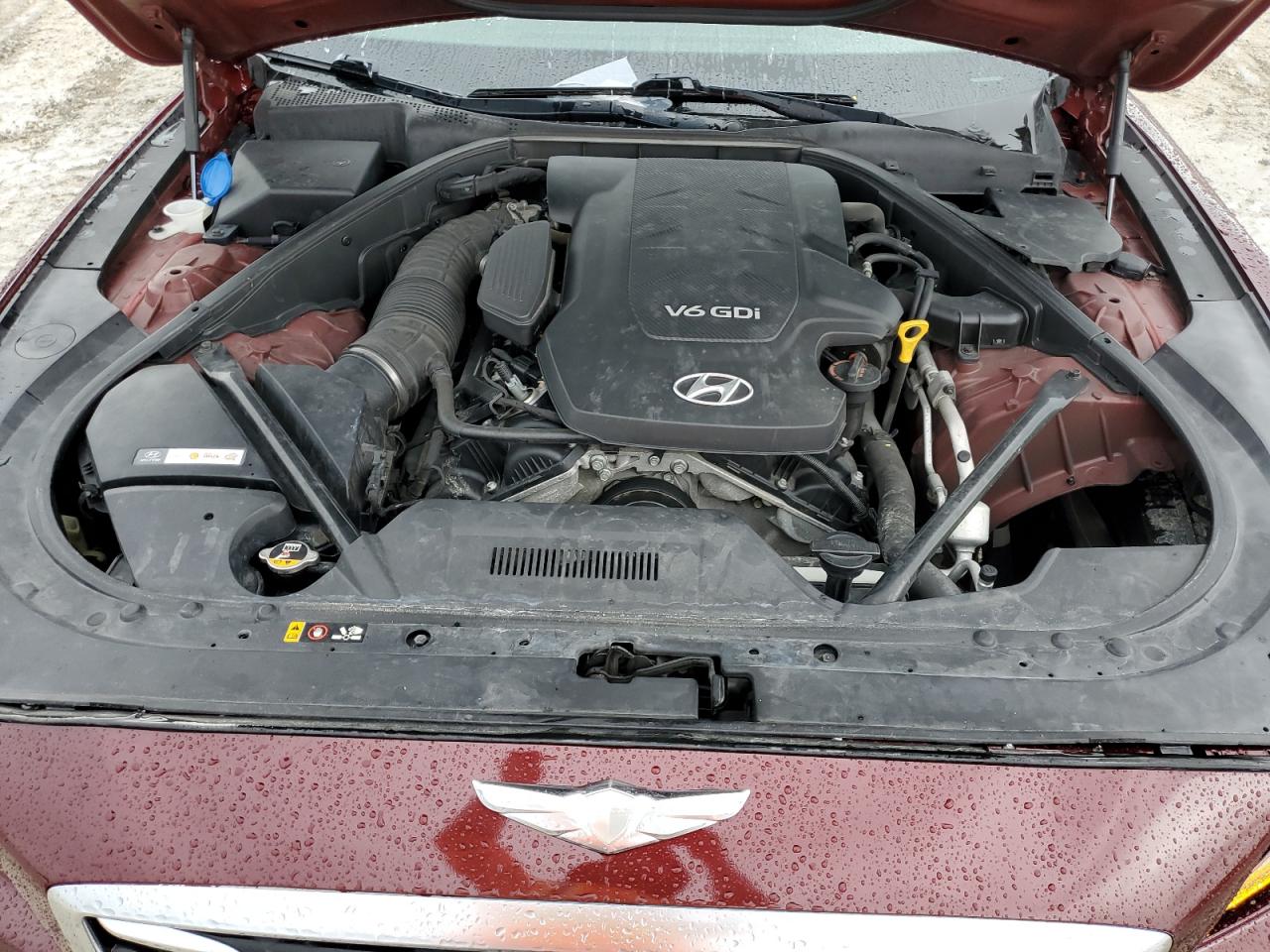 2015 Hyundai Genesis 3.8L VIN: KMHGN4JE5FU021392 Lot: 83761545