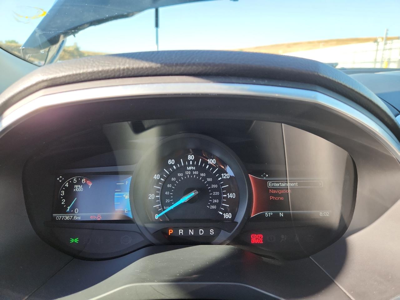 2017 Ford Edge Titanium VIN: 2FMPK4K93HBC04583 Lot: 81075655