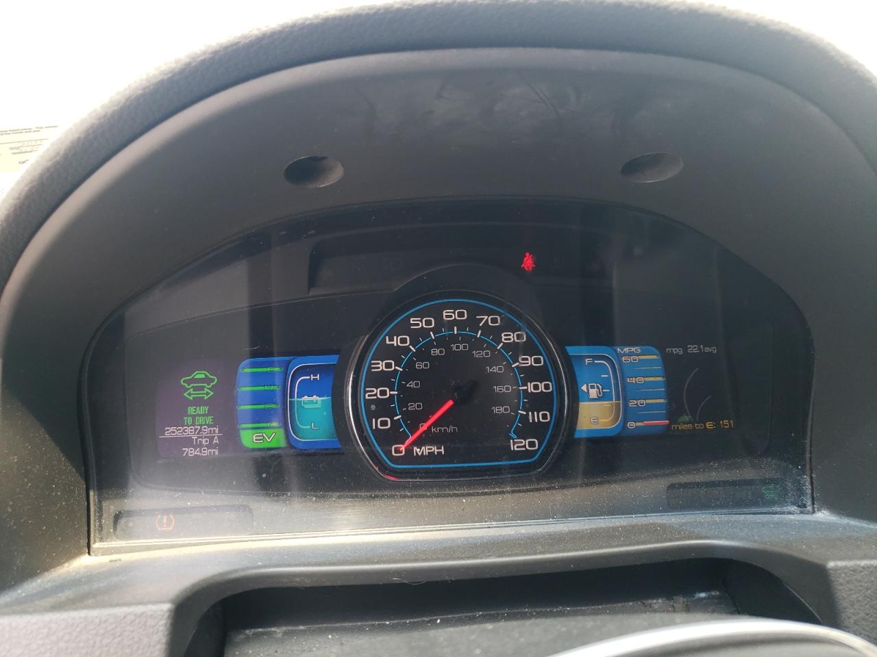 2011 Ford Fusion Hybrid VIN: 3FADP0L35BR206409 Lot: 70930685