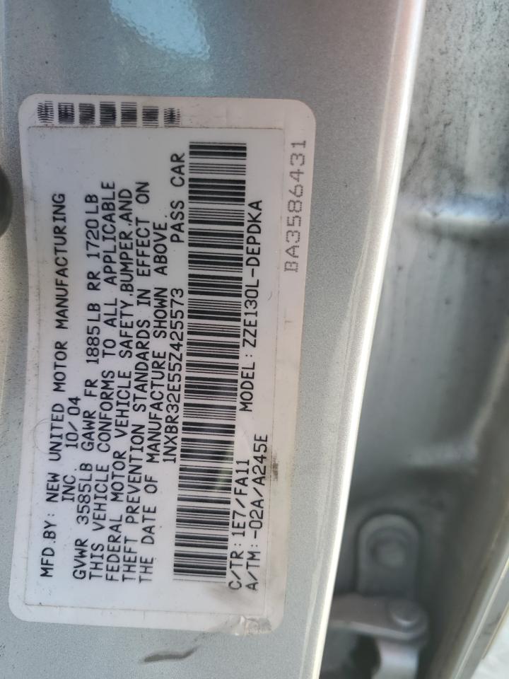 2005 Toyota Corolla Ce VIN: 1NXBR32E55Z425573 Lot: 81001475