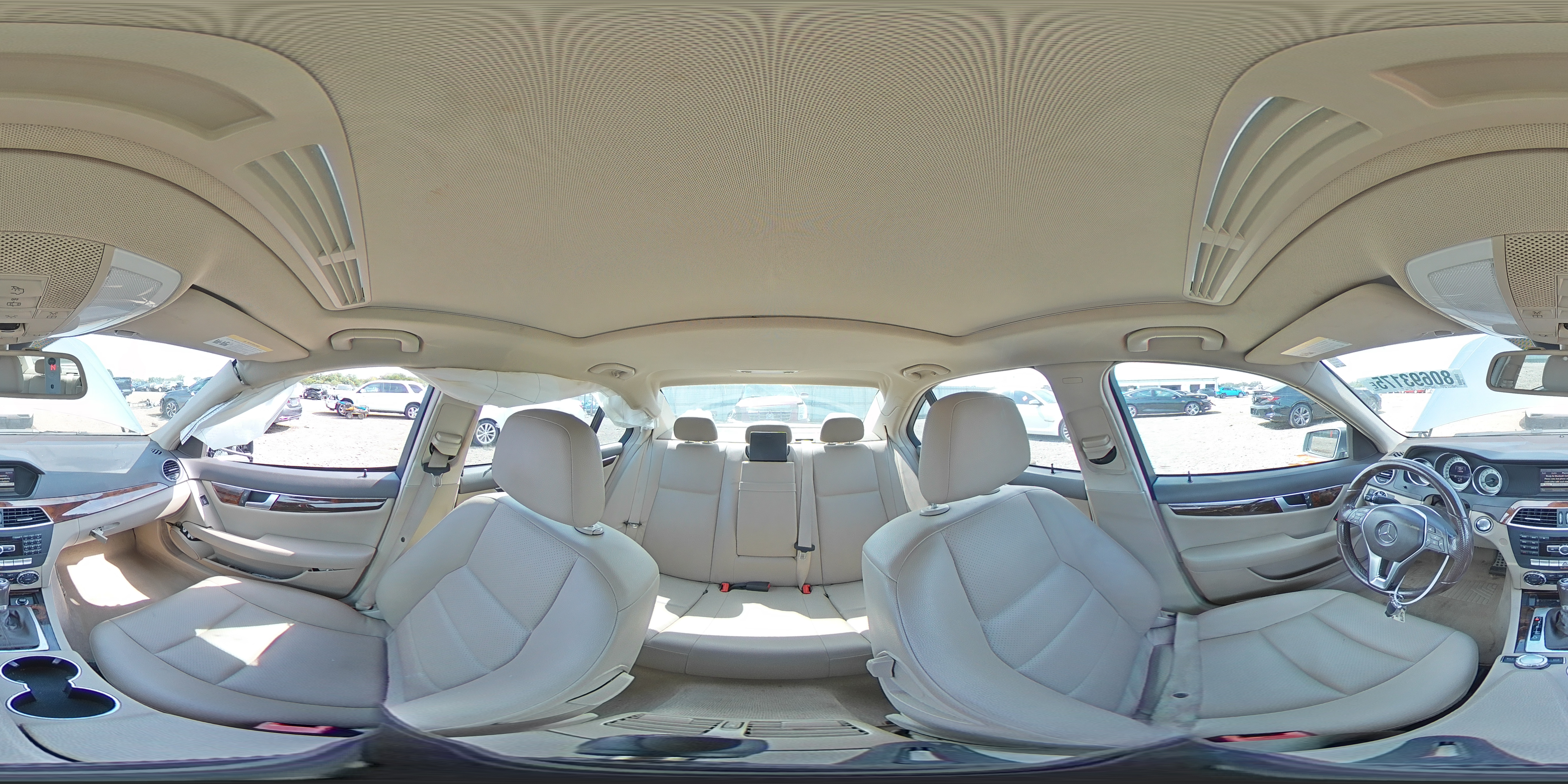 2013 Mercedes-Benz C 250 VIN: WDDGF4HB7DR270568 Lot: 80693175