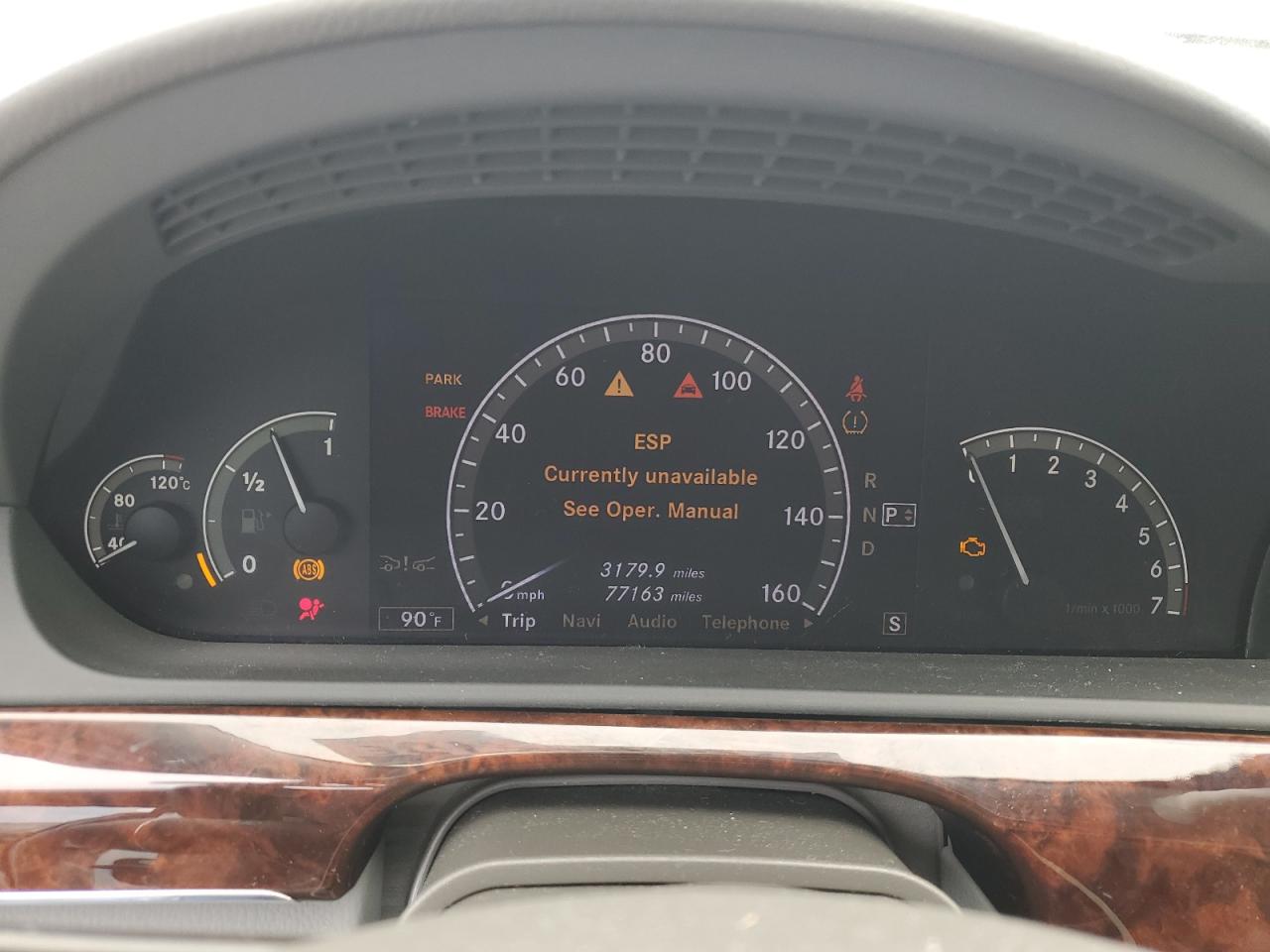 2007 Mercedes-Benz S 550 VIN: WDDNG71X67A086155 Lot: 70991215