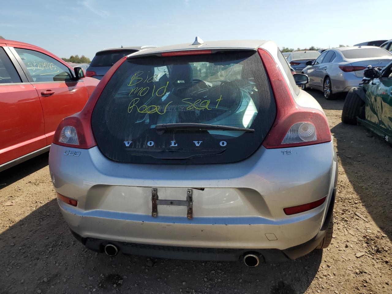 2011 Volvo C30 T5 VIN: YV1672MK8B2195800 Lot: 84560155