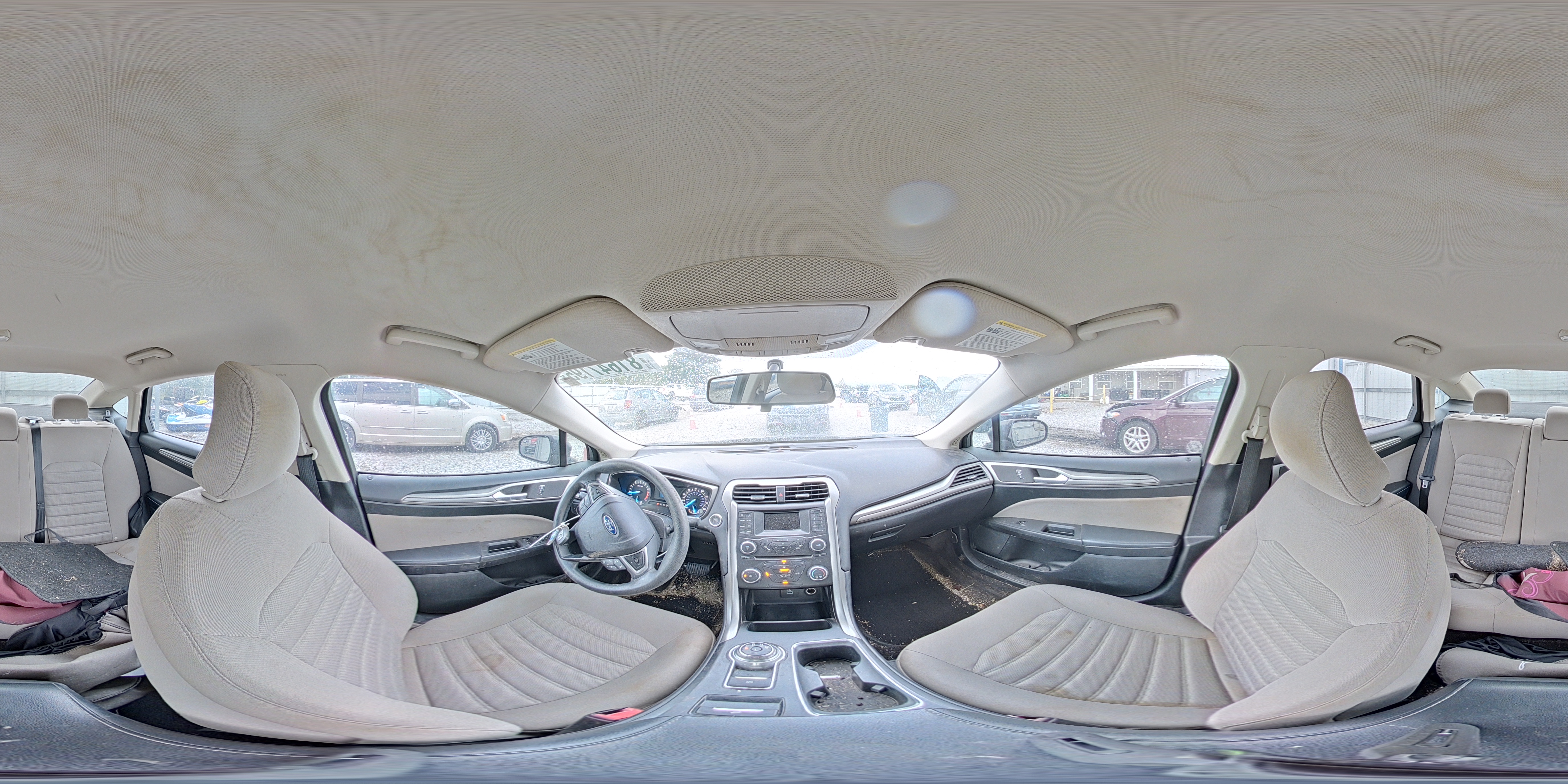 2017 Ford Fusion S VIN: 3FA6P0G74HR206528 Lot: 81647195