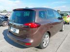 2017 VAUXHALL ZAFIRA TOURER SRI NAV TUR  for sale at Copart CHESTER