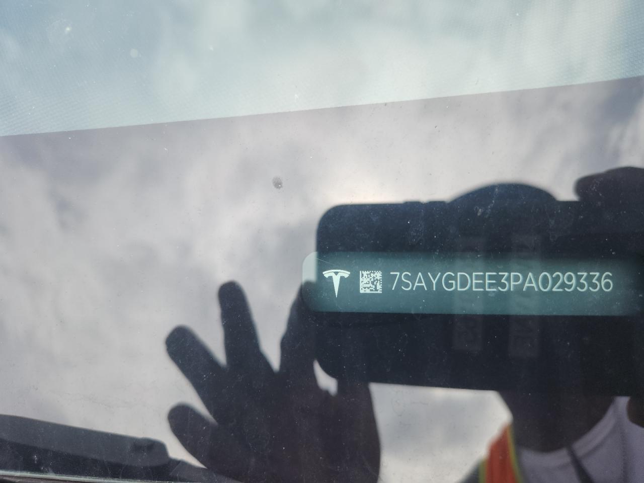 2023 Tesla Model Y VIN: 7SAYGDEE3PA029336 Lot: 81569825