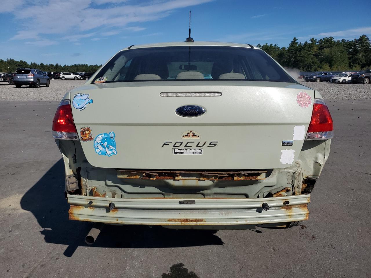 2010 Ford Focus Se VIN: 1FAHP3FN6AW293989 Lot: 81073095
