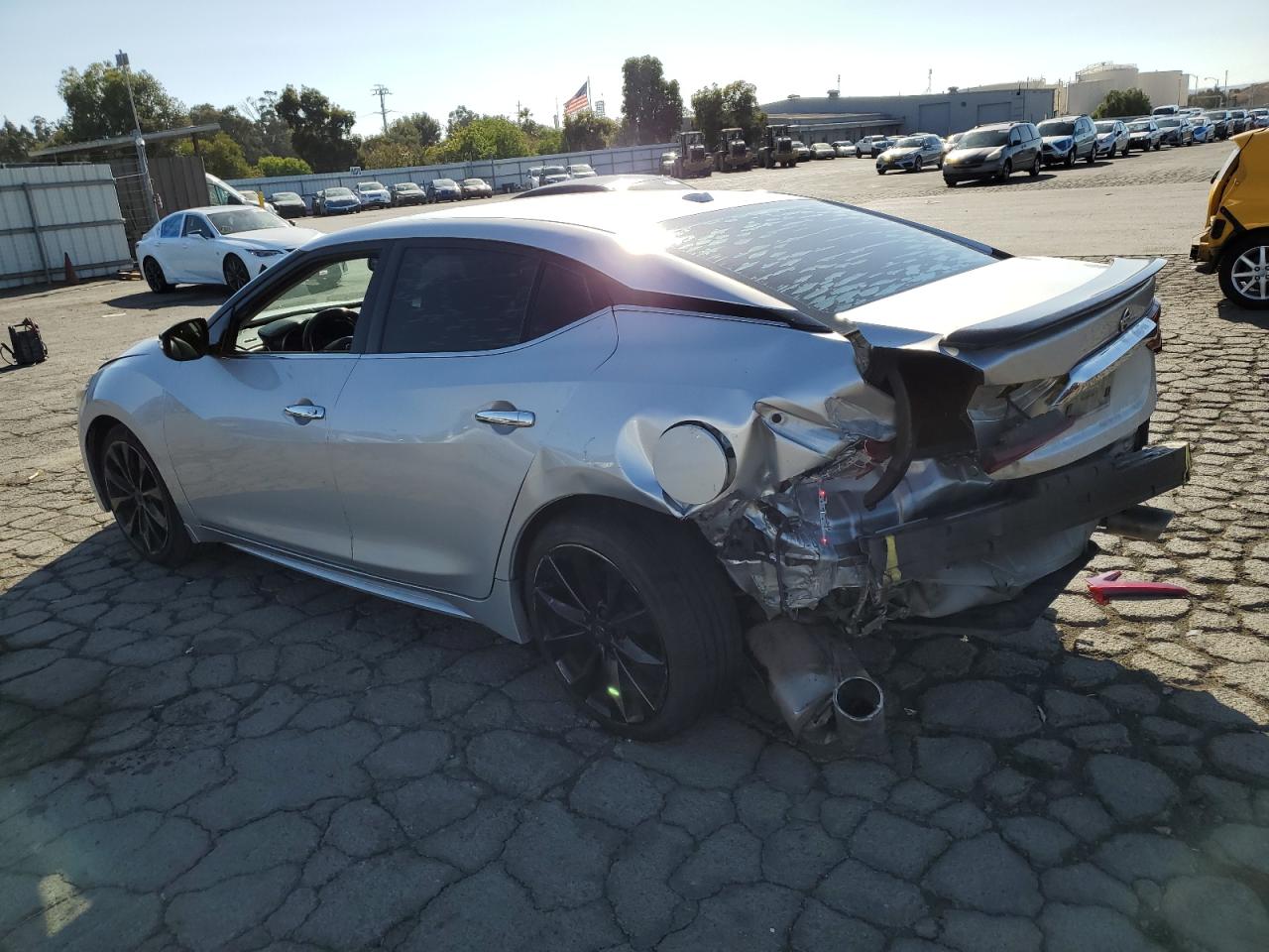 2016 Nissan Maxima 3.5S silver null gasoline 1N4AA6APXGC408309 photo #3