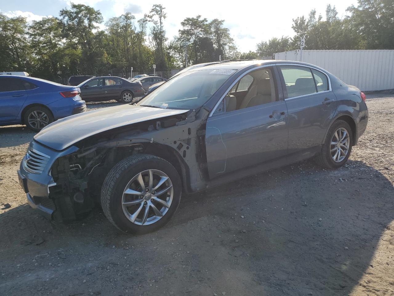 2009 Infiniti G37 turquoise null gasoline JNKCV61F89M050248 photo #1