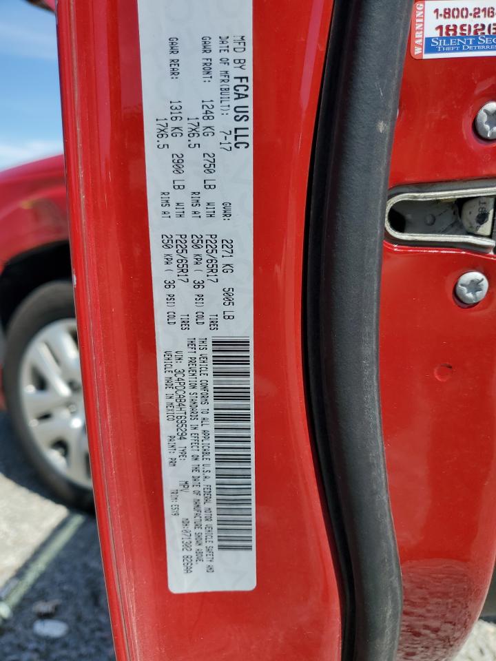 2017 Dodge Journey Se VIN: 3C4PDCAB4HT695294 Lot: 70897945