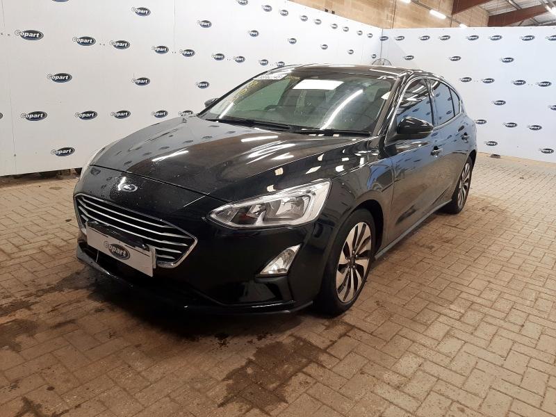 2019 FORD FOCUS ZETEC AUTO 1.0 ECOBOOST 125 ZETEC 5DR AUTO for sale at Copart SANDWICH