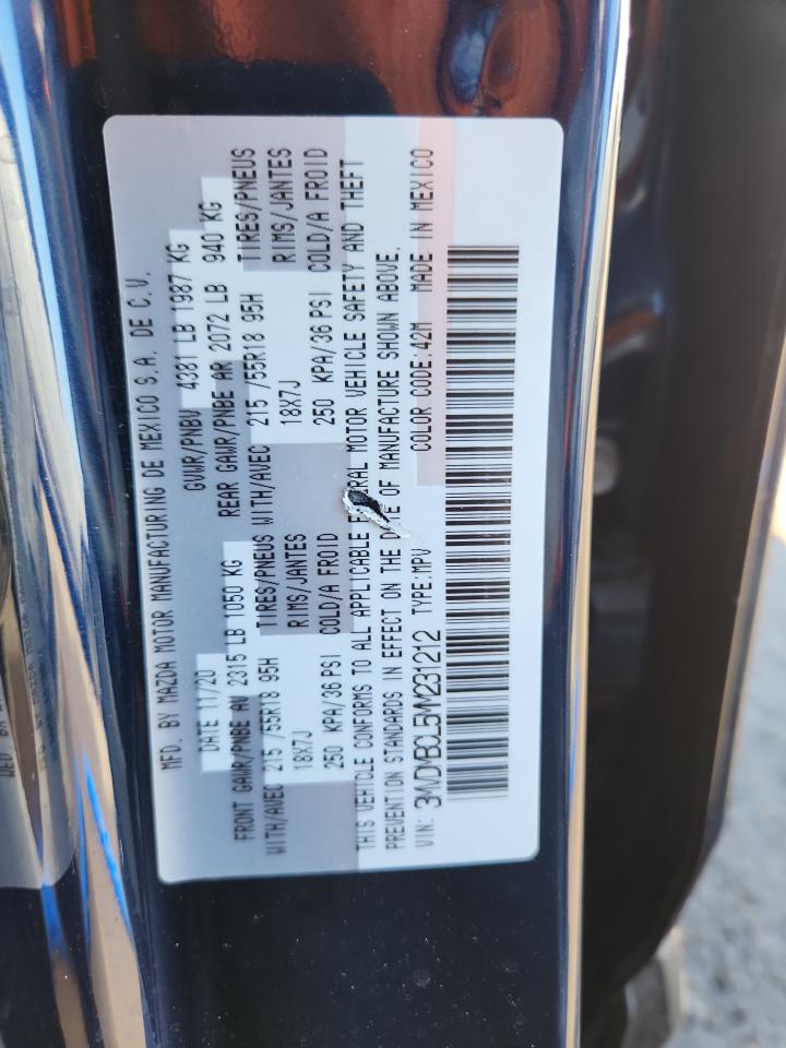 2021 Mazda Cx-30 Preferred VIN: 3MVDMBCL5MM231212 Lot: 80886365