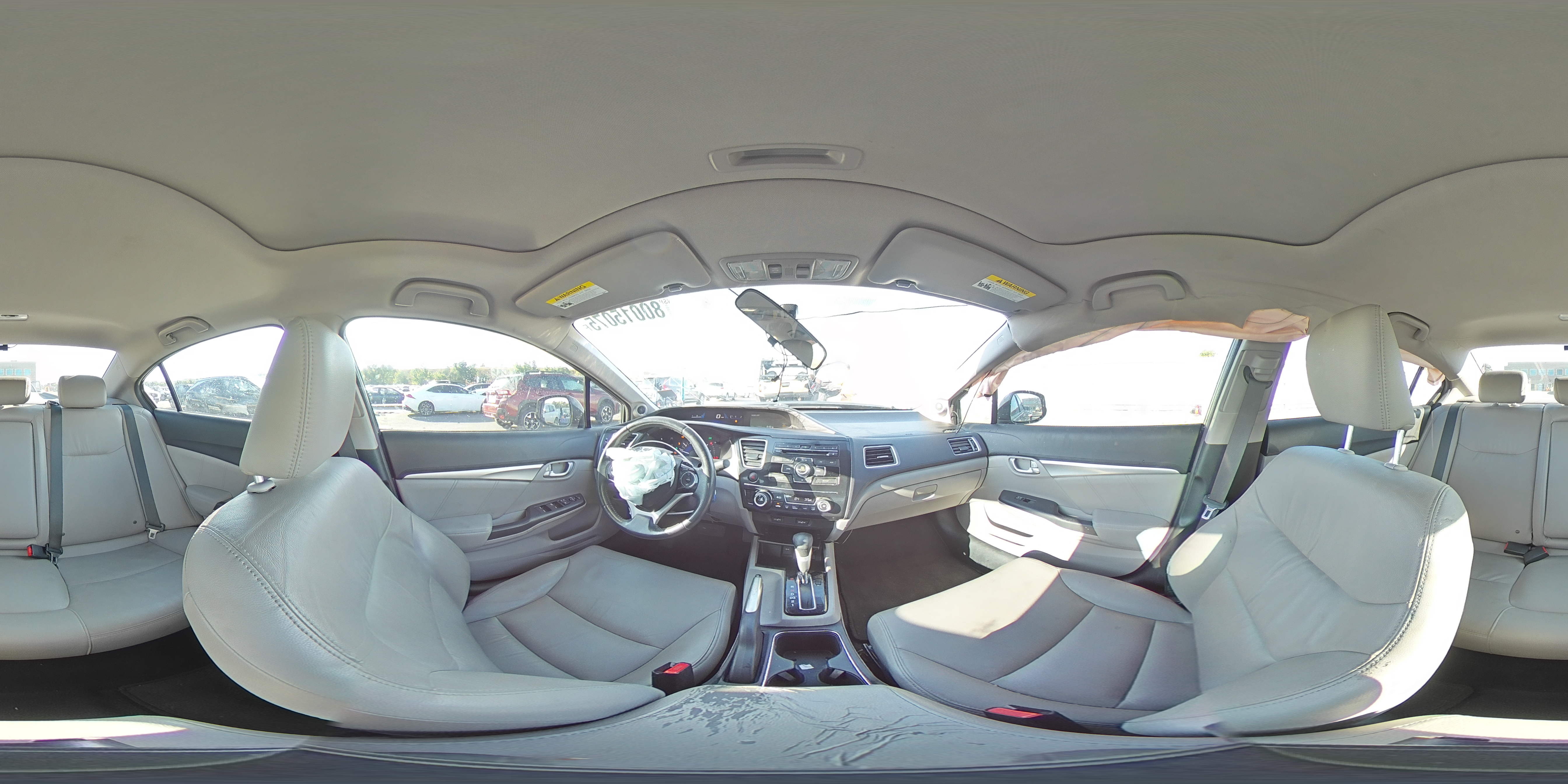 2013 Honda Civic Exl VIN: 19XFB2F93DE235544 Lot: 80015075