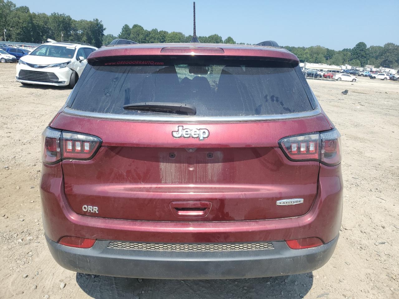 2022 Jeep Compass Latitude VIN: 3C4NJCBB6NT146318 Lot: 80716485
