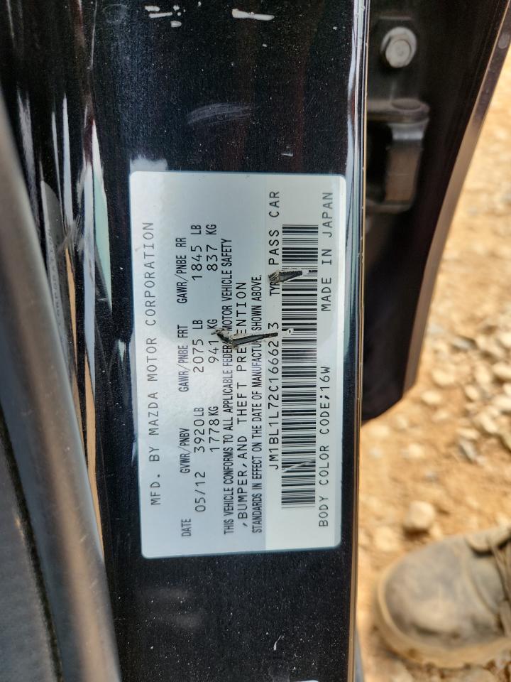 2012 Mazda 3 I VIN: JM1BL1L72C1666273 Lot: 83755915