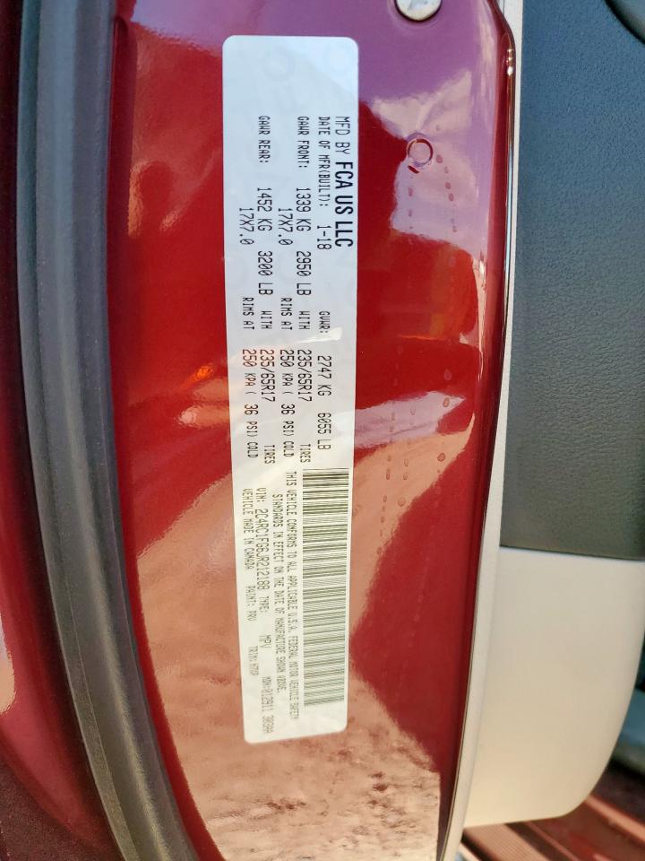 2018 Chrysler Pacifica Touring Plus VIN: 2C4RC1FG6JR212188 Lot: 84359605