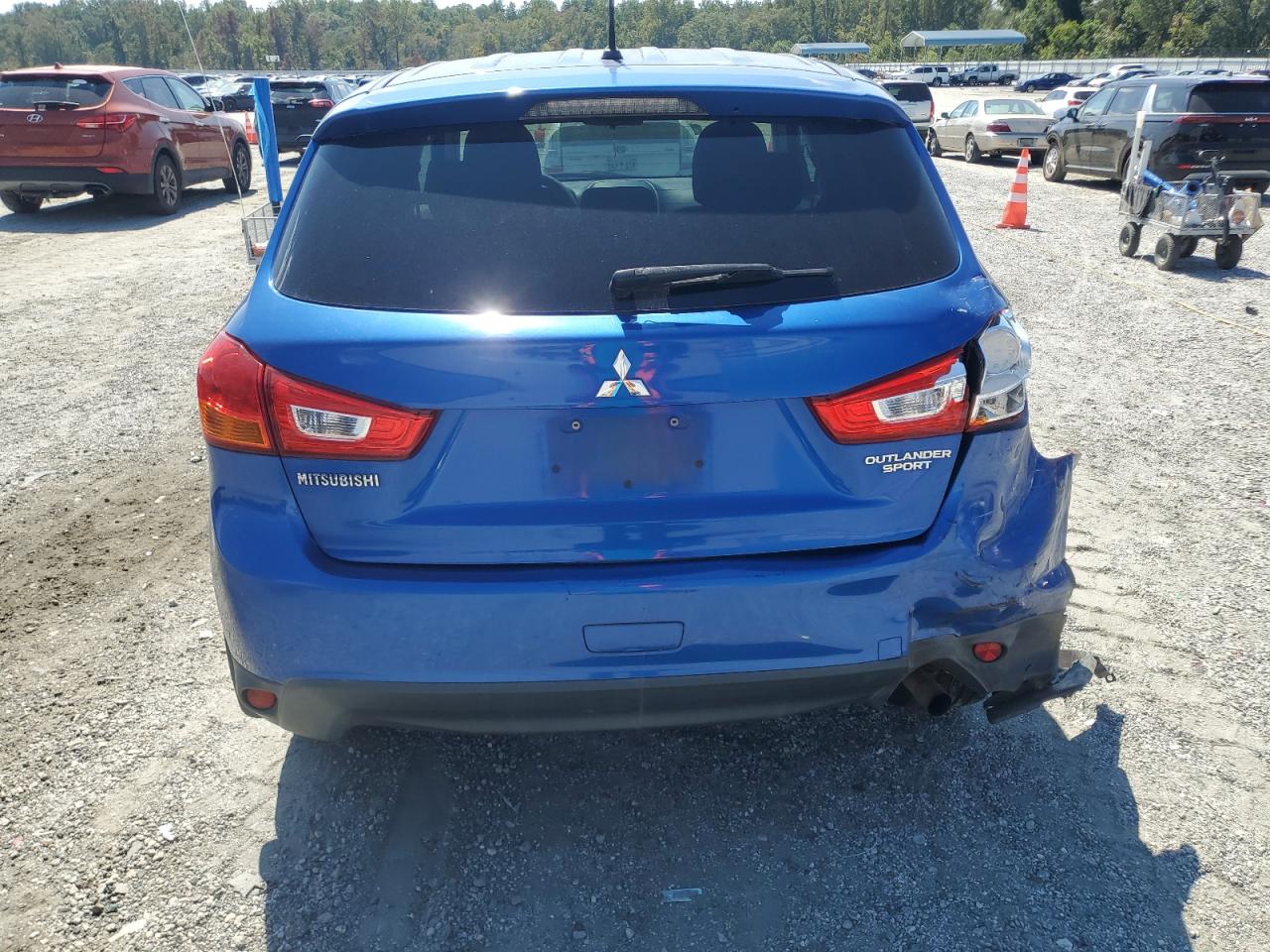 2015 Mitsubishi Outlander Sport Es VIN: 4A4AR3AUXFE047585 Lot: 80704945