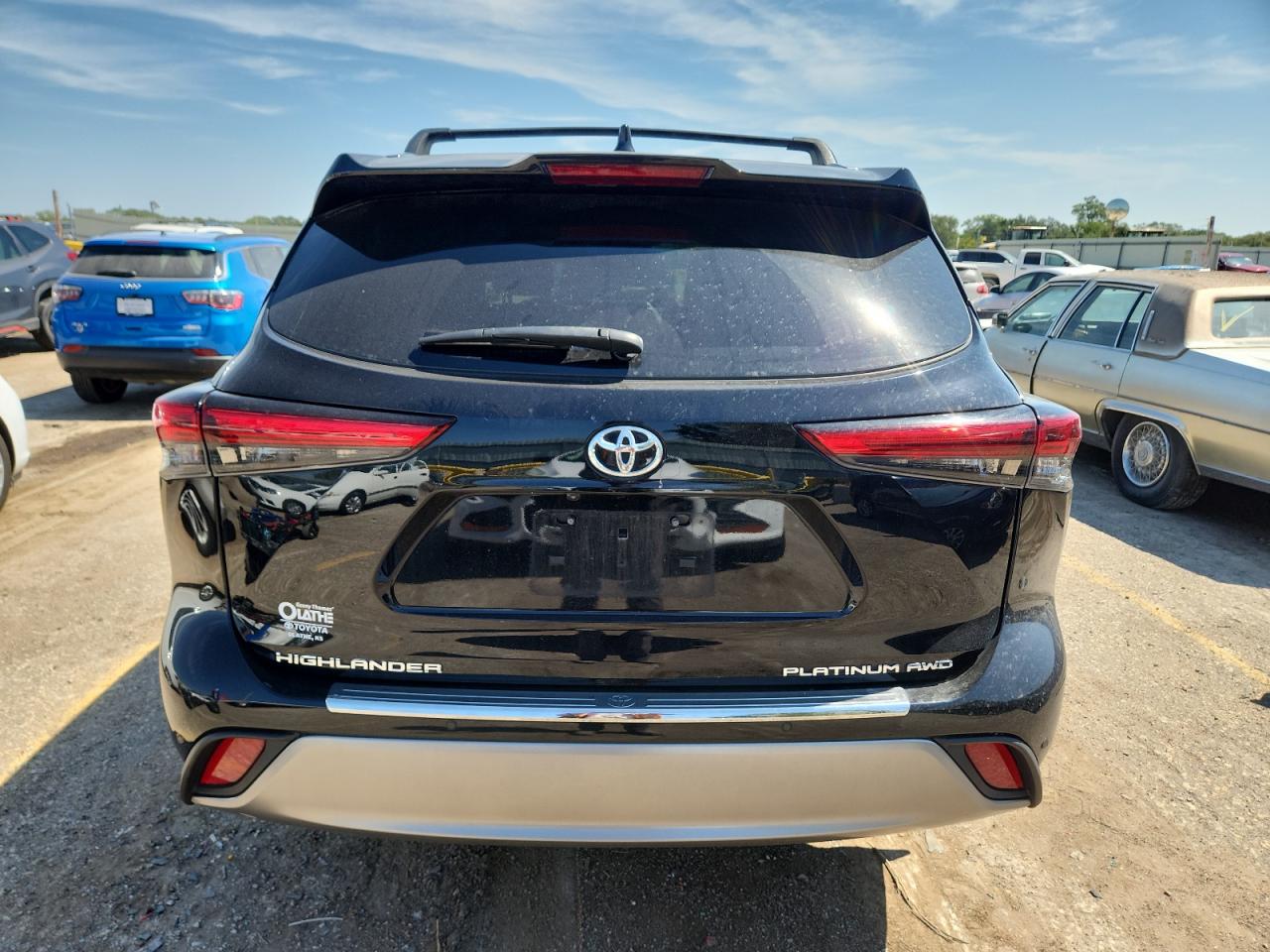 2022 Toyota Highlander Platinum VIN: 5TDFZRBH9NS237789 Lot: 80379195