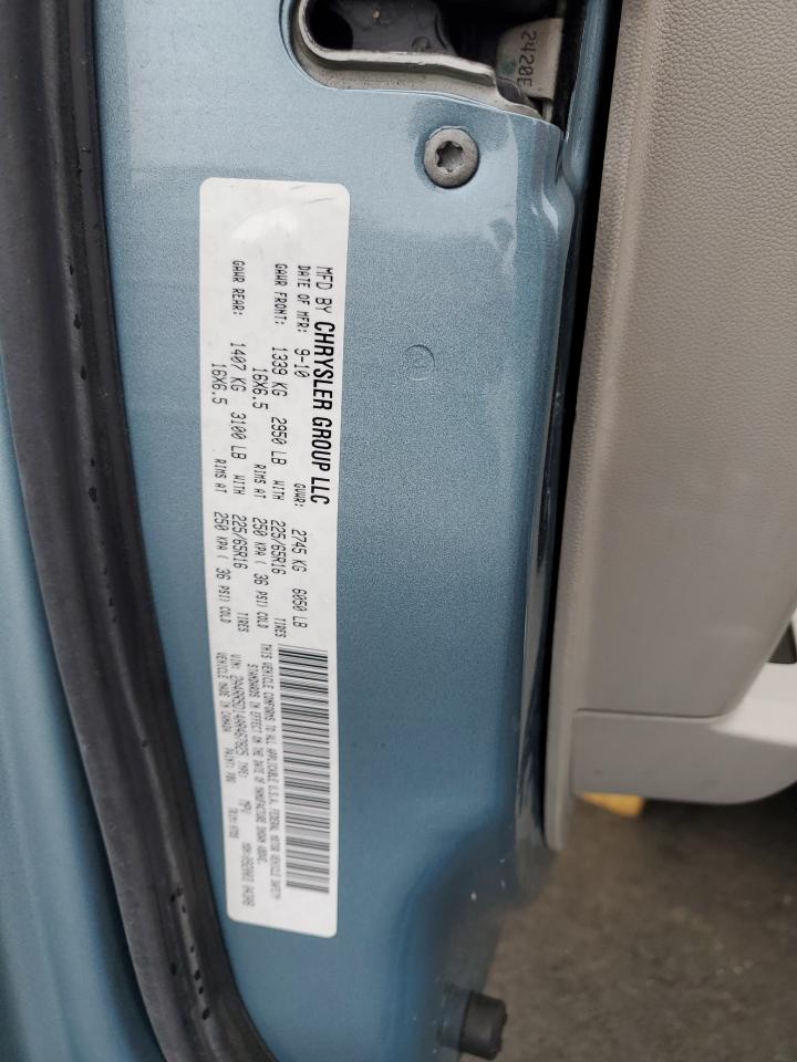 2010 Chrysler Town & Country Touring VIN: 2A4RR5D14AR467825 Lot: 80935075