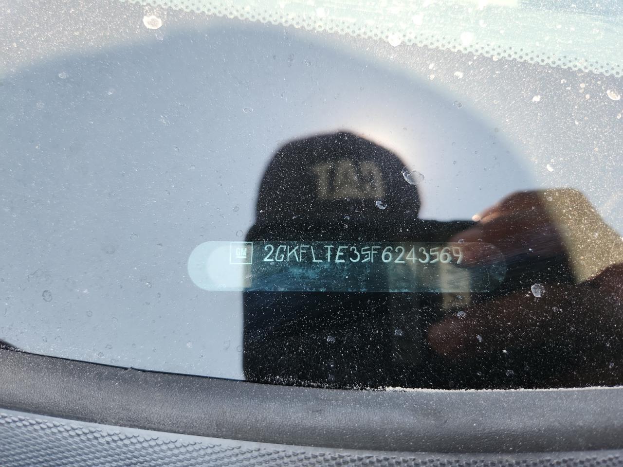 2015 GMC Terrain Slt VIN: 2GKFLTE35F6243569 Lot: 71817205