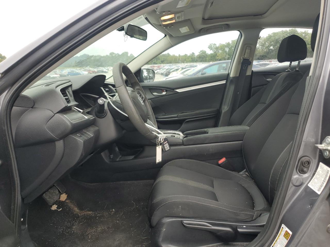 2018 Honda Civic Ex VIN: 2HGFC2F73JH605145 Lot: 81744805