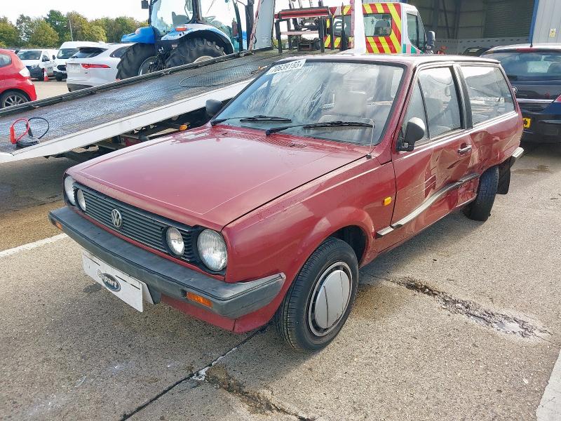 1988 VOLKSWAGEN POLO CL  for sale at Copart NEWBURY