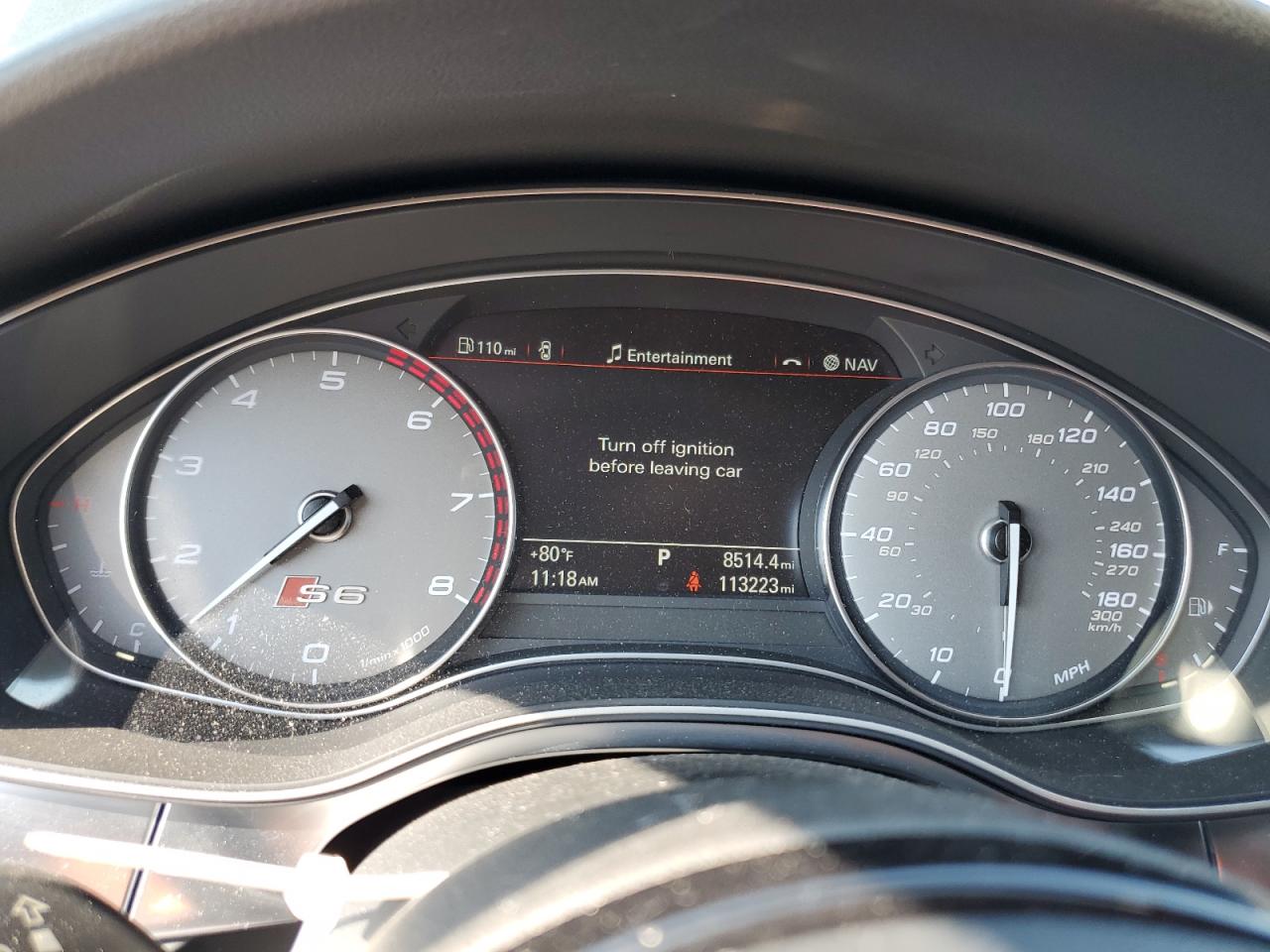 2014 Audi S6 VIN: WAUF2AFC8EN064418 Lot: 80334215