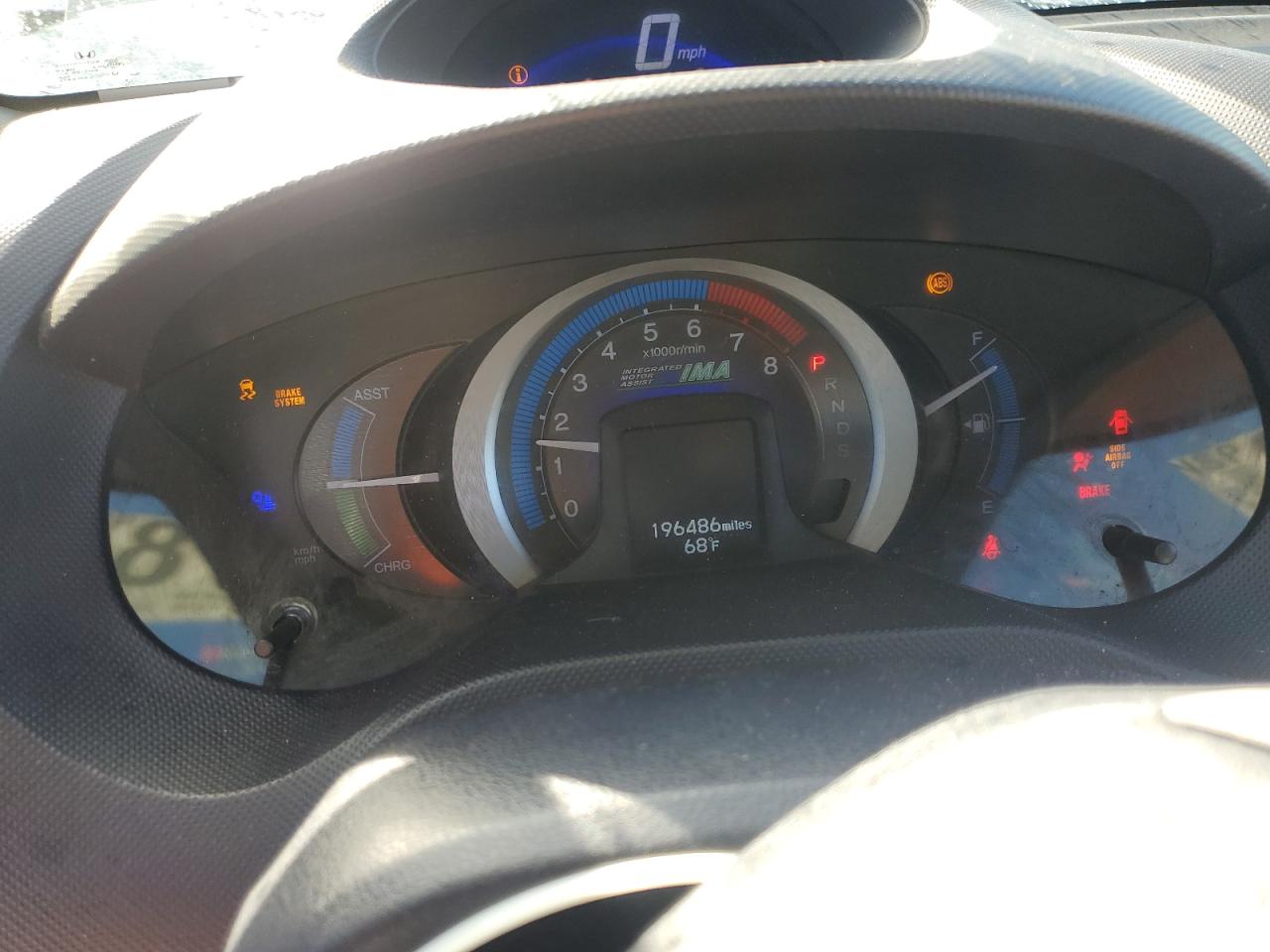 2010 Honda Insight Ex VIN: JHMZE2H76AS014964 Lot: 81820605